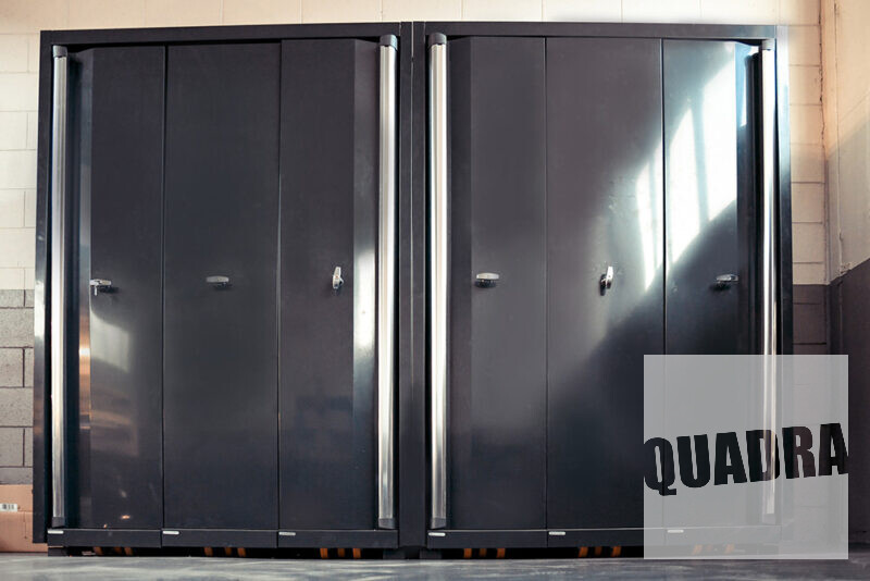 armadio per officina porta attrezzi firmato quadra
