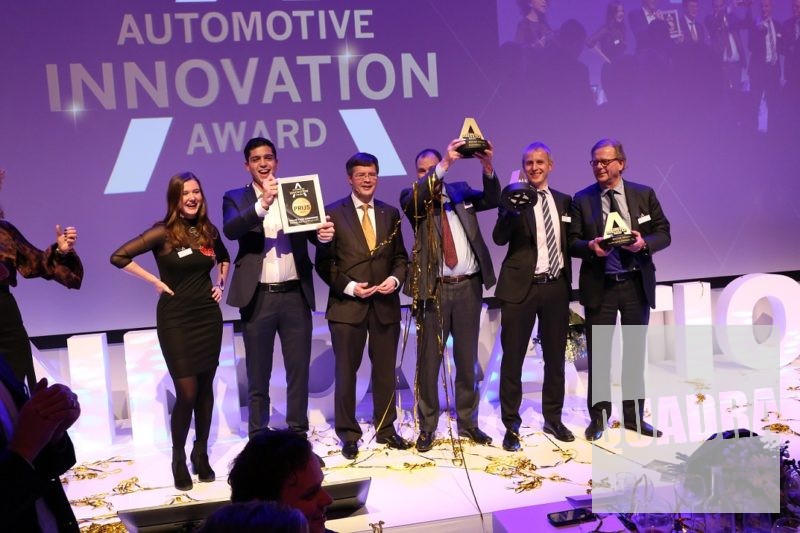 premiazione Mercedes classe E all'Automotive Innovations Awards 2017