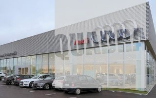 restyling degli ambienti dell'autofficina Audi di Cremona