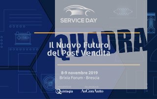 copertina della partecipazione di Quadra all'evento Service Day del 2019