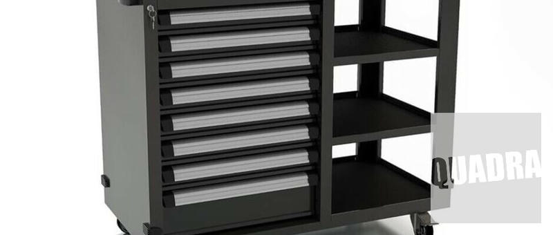 cassettiera mobile robusta e versatile per officina firmata DEA